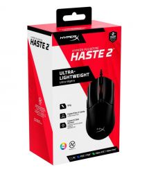 HyperX Мышь Pulsefire Haste 2 USB, Black