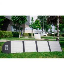 2E Портативная солнечная панель, 100 Вт зарядное устройство, DC, USB-С PD45W, USB-A 18W, USB-A 12W