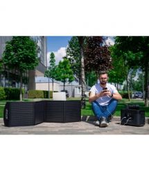 2E Портативная солнечная панель, 100 Вт зарядное устройство, DC, USB-С PD45W, USB-A 18W, USB-A 12W