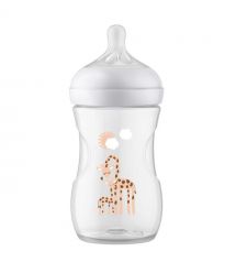 Пляшечка для годування Philips Avent Natural Природний Потік, 260 мл., Жираф