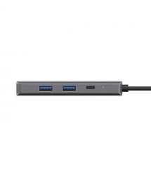 USB-хаб Trust Dalyx 6-in-1 USB-C Multi-port Dock Aluminium