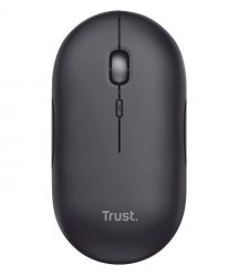 Мышь Trust Puck Rechargeable Ultra-Thin BT WL Silent Black