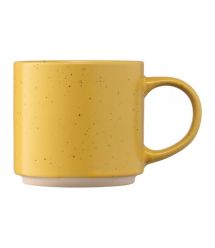 ARDESTO Чашка Alcor, 420 мл, жовта, кераміка