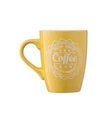 Чашка Ardesto Coffee, 330мл, керамика, желтый