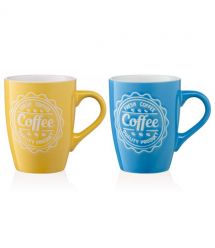 Чашка Ardesto Coffee, 330мл, керамика, желтый