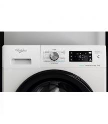 Whirlpool Стиральная машина фронтальная, 10кг, 1400, A+++, 60см, дисплей, пар, инвертор, люк черный, белый