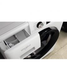 Whirlpool Стиральная машина фронтальная, 10кг, 1400, A+++, 60см, дисплей, пар, инвертор, люк черный, белый