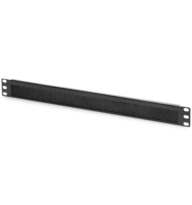 Кабельный организатор DIGITUS 19" 1U, Brush Management Panel, RAL 9005