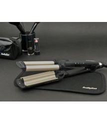 BaByliss Щипці гофре C260E, 85 Вт, чорний