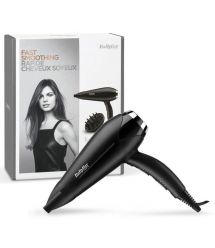 BaByliss Фен D572DE, 2200Вт,дифузор, концентратор, чорний