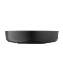 ARDESTO Тарелка суповая Trento, 21,5 см, черная, керамика