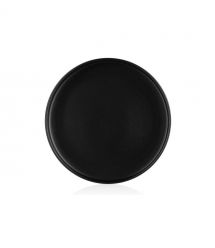 ARDESTO Тарелка обеденная Trento, 26,5 см, черная, керамика