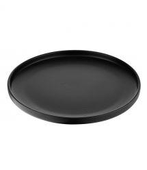 ARDESTO Тарілка обідня Trento, 26,5 см, чорна, кераміка