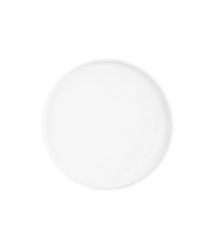 ARDESTO Тарілка обідня Trento, 26,5 см, біла, кераміка