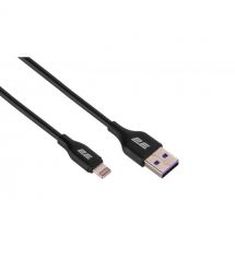 2E Кабель USB-A - Lightning Glow 1m black