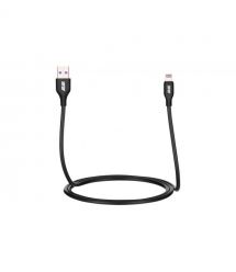 2E Кабель USB-A - Lightning Glow 1m black