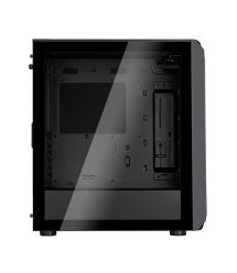 SilverStone Корпус FARA FA511Z-BG, без БП, 2xUSB3.0, 3x120mm ARGB fan, TG Side Panel, ARGB light strip, ATX, Black