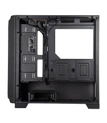 SilverStone Корпус FARA FA312Z-BG, без БП, 2xUSB3.0, 2x140mm ARGB fan, TG Side Panel, mATX, Black
