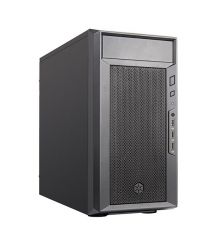 SilverStone Корпус FARA FA311-B, без БП, 2xUSB3.0, 1xUSB2.0, Steel Side Panel, mATX, Black
