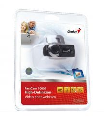 Веб-камера Genius FaceCam 1000X HD,Black