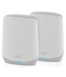 NETGEAR WiFi-система Orbi RBK762S AX5400, WiFi 6, MESH, 3xGE LAN, 1xGE WAN, бел. цв. (2шт.)