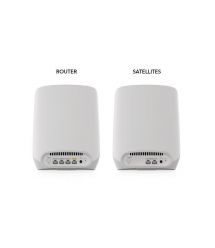 NETGEAR WiFi-система Orbi RBK762S AX5400, WiFi 6, MESH, 3xGE LAN, 1xGE WAN, бел. цв. (2шт.)