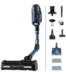 Rowenta Пылесос беспроводный X-Force Flex 12.60 Auto Aqua , 320Вт, черно-синий