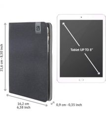 Tucano Чехол Vento Universal для планшетов 7-8", чёрный