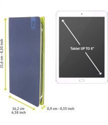 Tucano Чехол Vento Universal для планшетов 7-8", синий