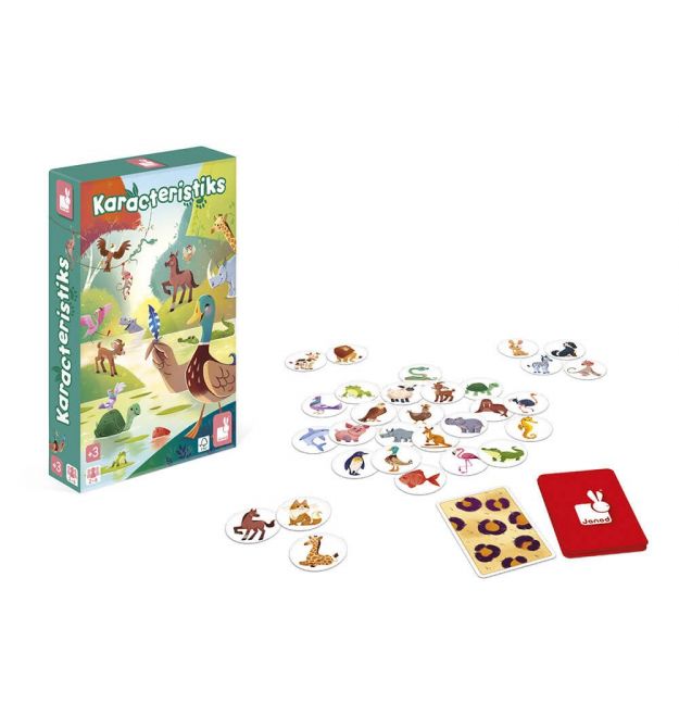 Настільна гра Janod Характеристики тварин