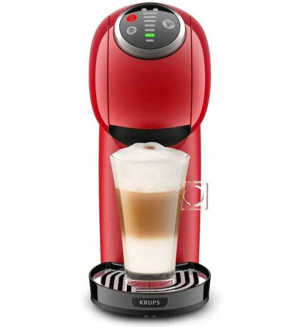 Krups Кофеварка капсульная Dolce Gusto Genio S Plus, 0,8л, красный