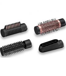 BaByliss Фен-щітка AS126E, 1000 Вт, 4 насадки, чорний