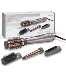 BaByliss Фен-щітка AS136E, 1000 Вт, 4 насадки, сірий
