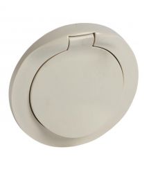 Legrand Лицьова панель Celiane силової розетки з кришкою IP44, слонова кістка