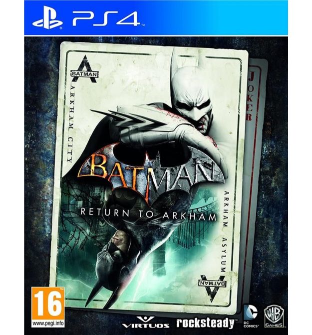 Игра PS4 BATMAN: RETURN TO ARKHAM INT [BD диск]