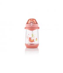ARDESTO Пляшка для води Llama дитяча 500 мл, рожева, пластик
