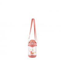 ARDESTO Бутылка для воды Llama детская 500 мл, розовая, пластик