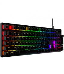 HyperX Клавиатура Alloy Origins Red USB RGB PBT ENG/RU, Black