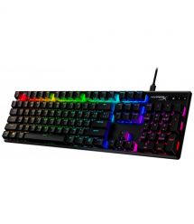 HyperX Клавиатура Alloy Origins Red USB RGB PBT ENG/RU, Black