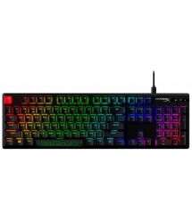 HyperX Клавиатура Alloy Origins Red USB RGB PBT ENG/RU, Black