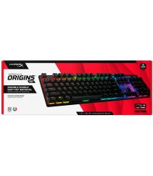 HyperX Клавиатура Alloy Origins Red USB RGB PBT ENG/RU, Black
