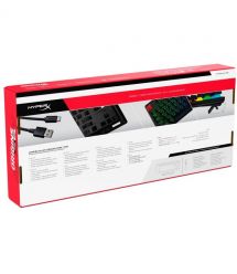 HyperX Клавиатура Alloy Origins Core PBT Red USB RGB ENG/RU Black