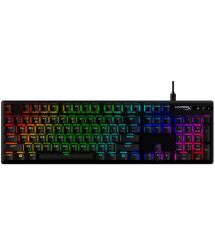 HyperX Клавиатура Alloy Origins Aqua USB RGB PBT ENG/RU, Black