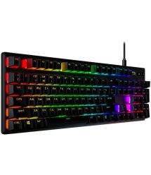 HyperX Клавиатура Alloy Origins Aqua USB RGB PBT ENG/RU, Black