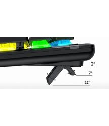 HyperX Клавиатура Alloy Origins Aqua USB RGB PBT ENG/RU, Black