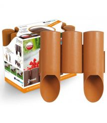 Cellfast Газонное ограждение MAXI, 3 элемента, 2.1м, кирпичный