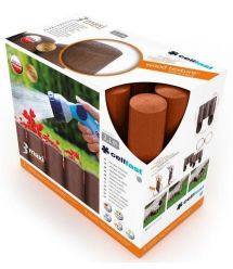 Cellfast Газонное ограждение MAXI, 3 элемента, 2.1м, кирпичный