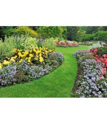 Газонная лента Cellfast, бордюрная, прямая, 10см x 9м, черная (30-231H)