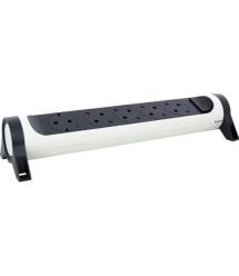 Удлинитель Legrand Премиум 5х2к+из розеток 16 А, поворотный, без кабеля, White/Black (694546)