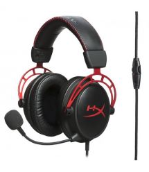 HyperX Гарнитура Cloud Alpha WL, Black/Red
